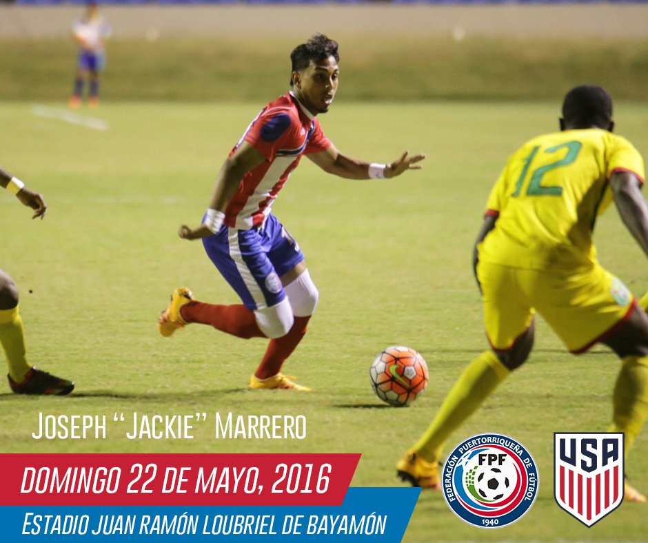 FPFPuertoRico's tweet photo. Jackie Marrero está listo para darnos minutos de hermoso fútbol. ¡No te pierdas el partido entre #PURvsUSA #TeamPUR! https://t.co/lM0i56jdRY