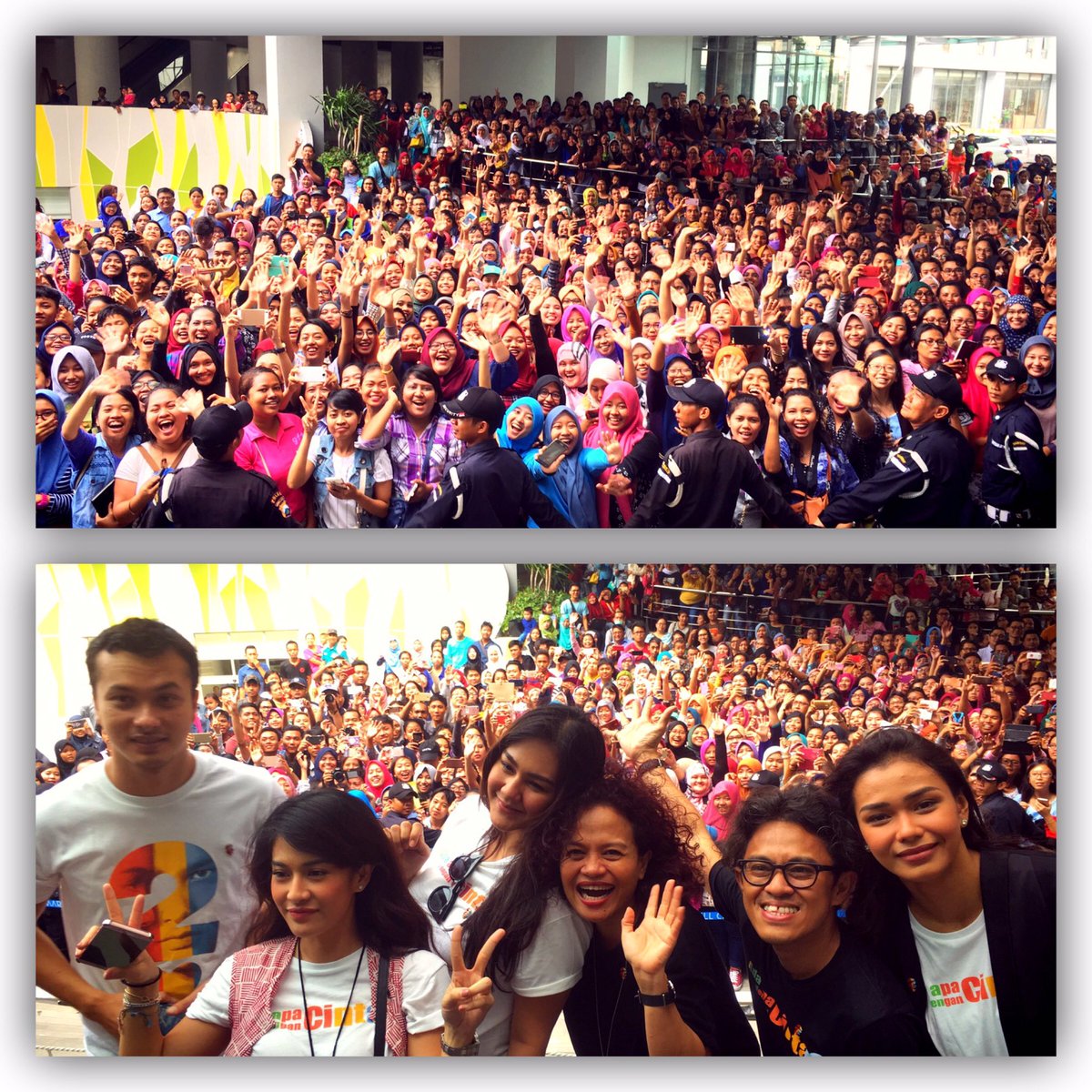 Surabaya, Terima Kasih sambutannya untuk #AADC2 ! 👋🏼👋🏼😍 Besok kami ke Makassar! See you soon Makassar 😘❤️