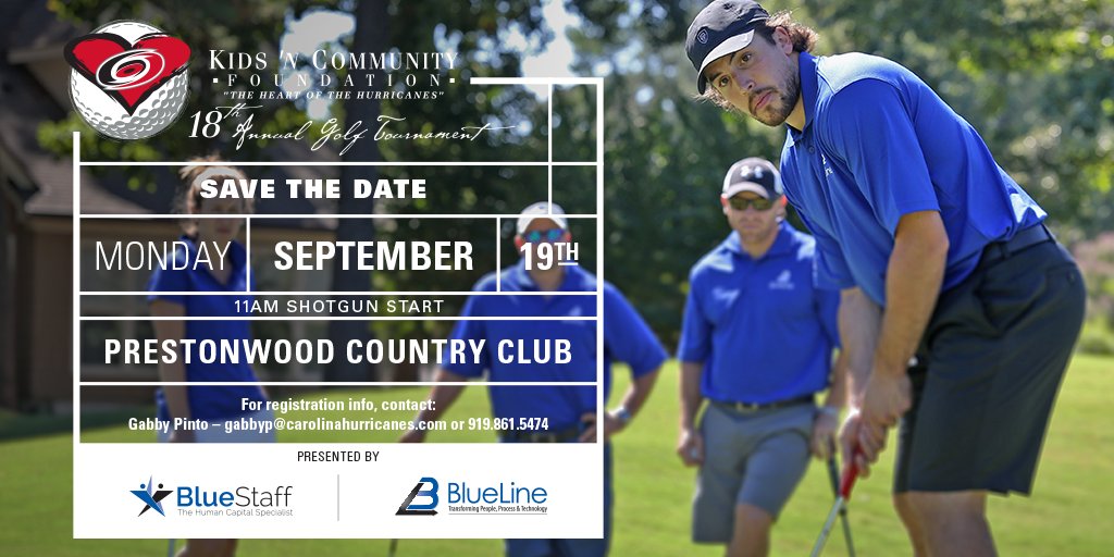 Canes_Community's tweet photo. Save the Date: The 18th annual Kids 'N Community Foundation Golf Tournament is set for September 19! https://t.co/I5gjZSUUbX