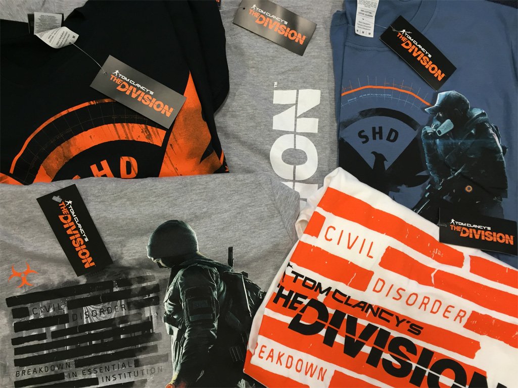 COMPETITION TIME! RT for a chance to WIN a selection of The Division T-Shirts SIZE M. Ends tomorrow at 12PM!
