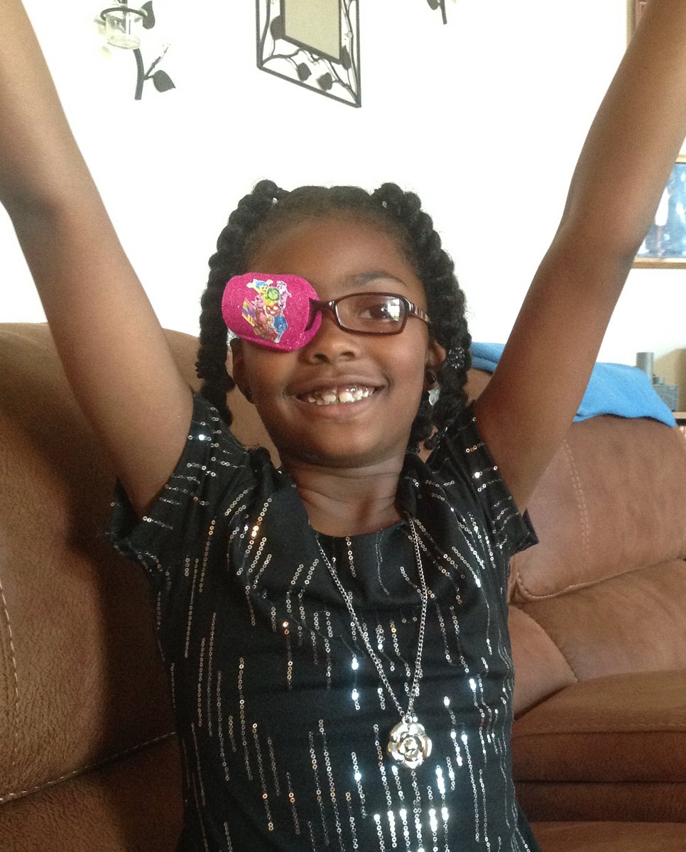 PatchPalClub's tweet photo. AWESOME job patching!! We love your sparkle eye patch on you! Keep working hard! #patchpals #patchpower https://t.co/mDsUycUATY
