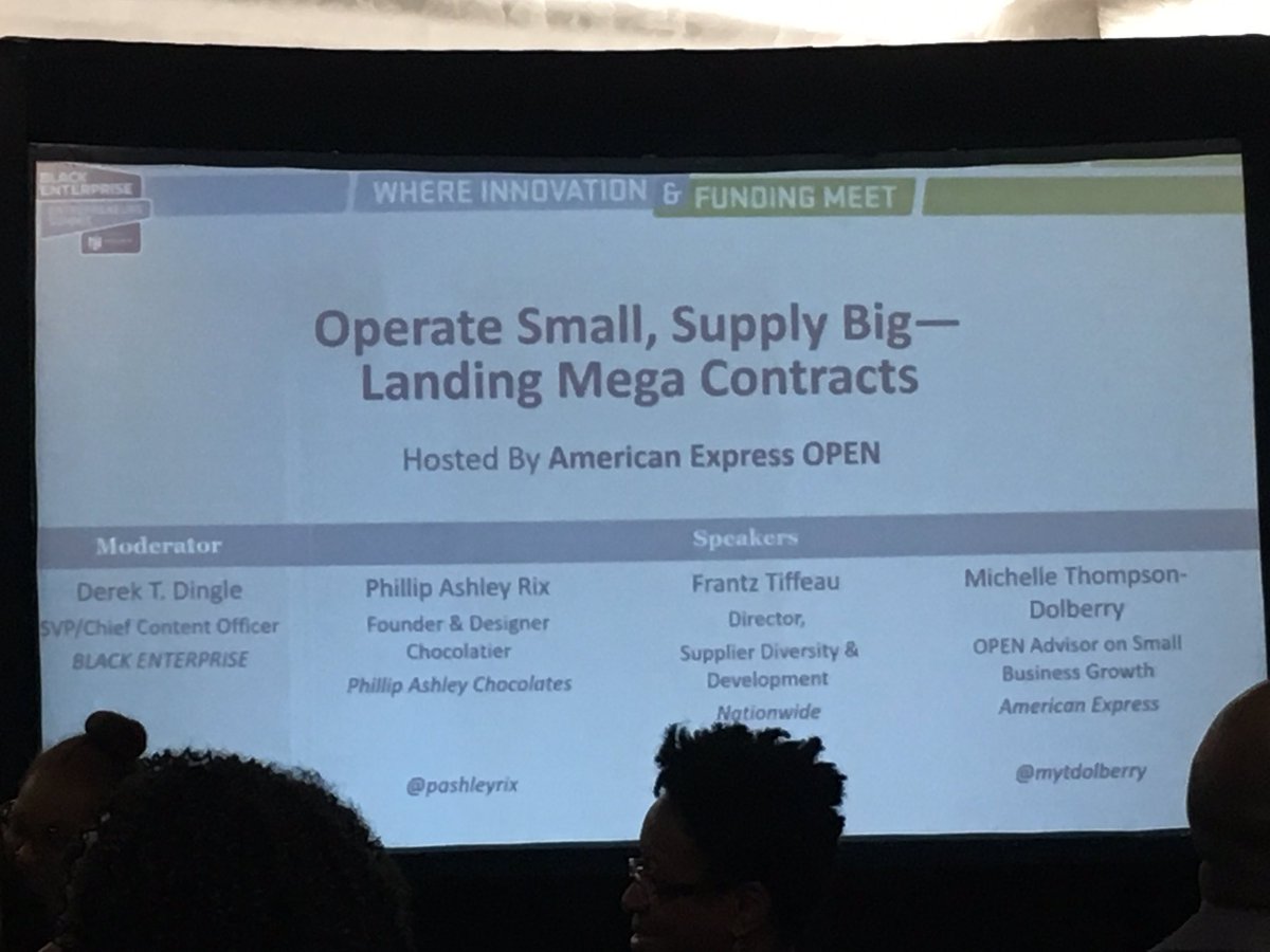 LinaDarrisaw's tweet photo. This panel is just too good!  #BESummit @DTDingle @FrantzTiffeau @pashleyrix @MYTDolberry https://t.co/7pdoFC2in0