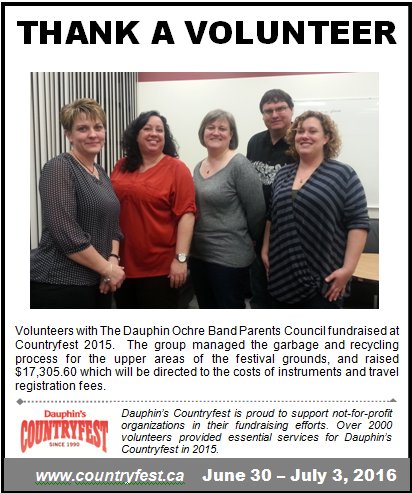 dauphincfest's tweet photo. ,@Country_Fest Thanks a Volunteer - Dauphin Ochre Band Parents for their work at #cfest2015 https://t.co/qlGBJQXYln https://t.co/tPayt086cf