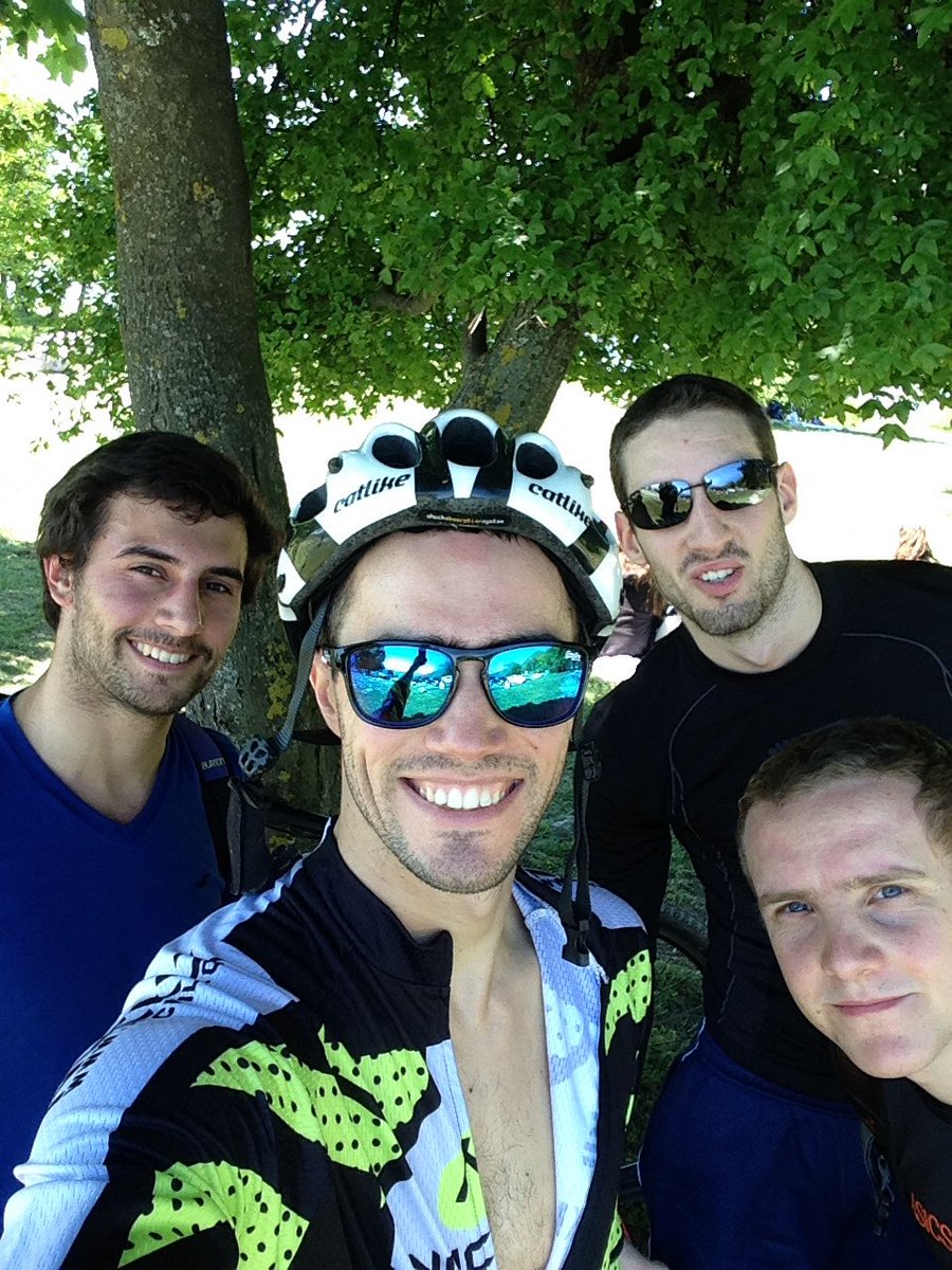 Sortie à la #Bastille avec quelques coachs de #GrenobleNatation