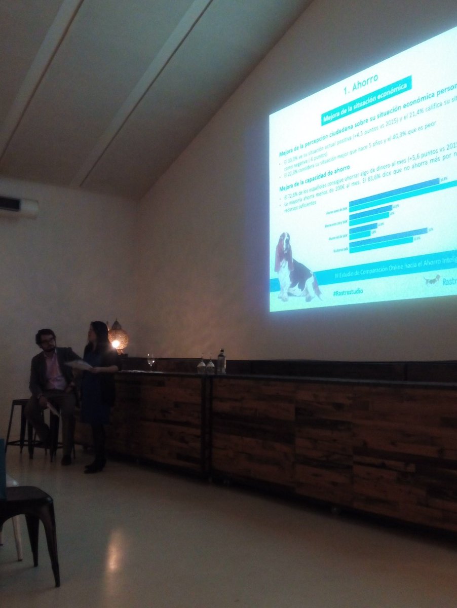 Rastreator's tweet photo. "Identificamos en este estudio que hay una mejora económica en la percepción del consumidor" Rastrestudio https://t.co/7gF5FXFgOZ