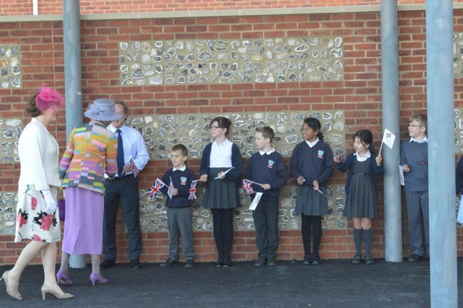 StJamesPalace's tweet photo. HRH Princess Alexandra The Honourable Lady Ogilvy, officially opens Avonbourne Care Centre in Old Sarum. https://t.co/rWJZyYsCKe