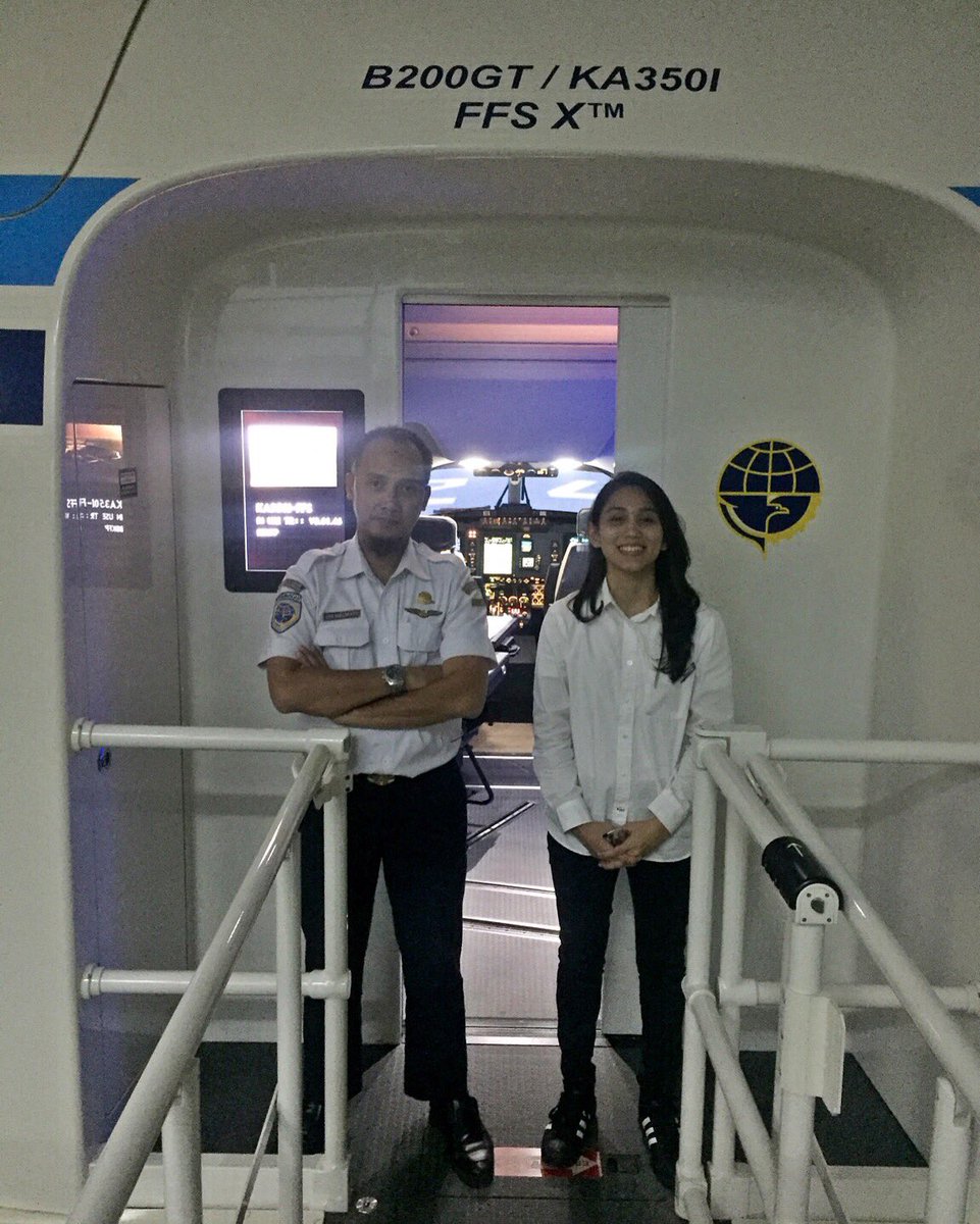 Type rating simulator check was completed, im ready for the next stage, bismillah #kingair350i