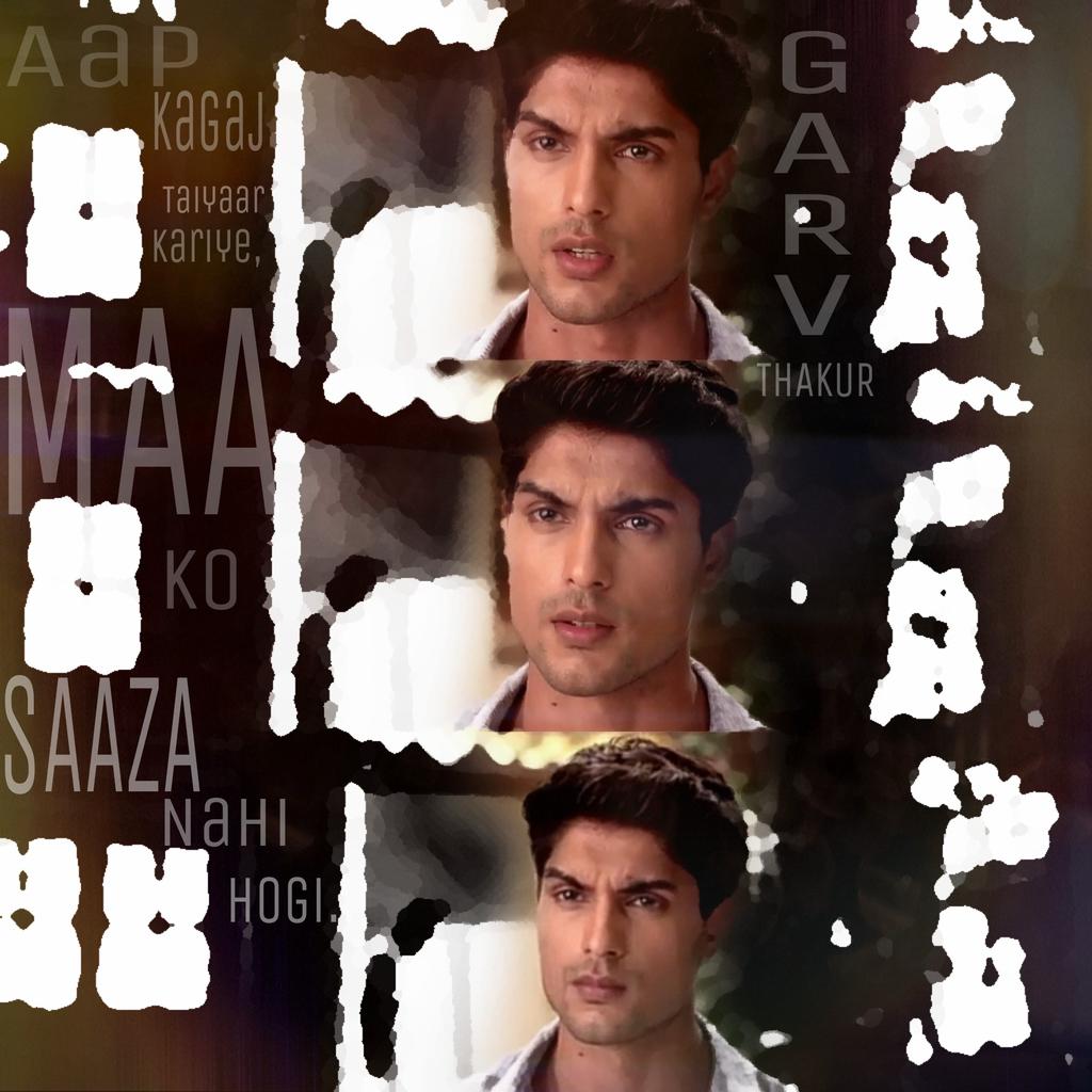 debashree02's tweet photo. N finally #Garv ne apni Maa ko jail se free karwailiya..Mamma's boy π #DialogueEdit @6ankitgupta @rise_to_shine https://t.co/jX1mvTDHZ1