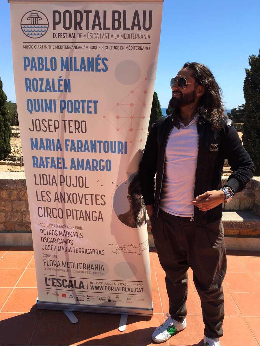 6 de agosto ... Festival portblau buen cartel . Ole !! Os esperamos INTIMO flamwenco directo al corazón 🎯🎯🎯