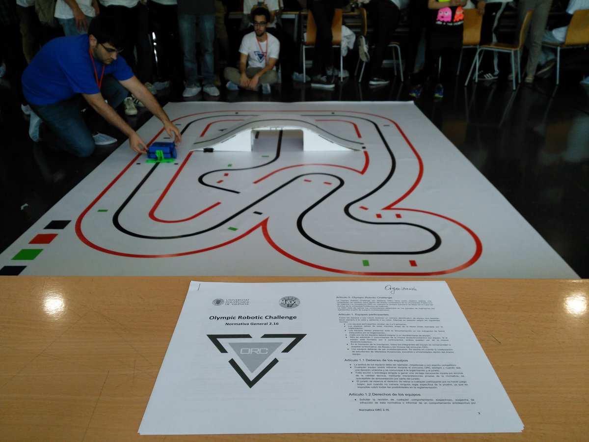 CajonArduino's tweet image. Evaluando la prueba de velocistas @ORChallengeUPV  #orc216