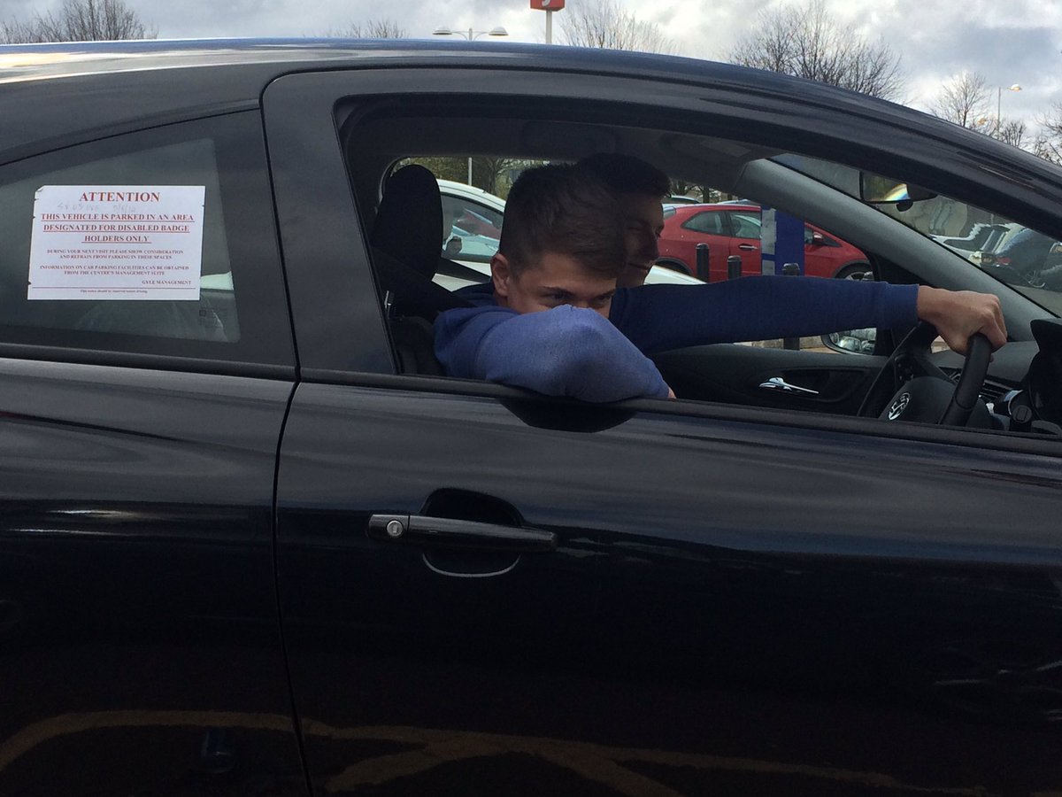 StiffyMillan's tweet photo. Inconsiderate bastard parking In the handicap space. @Calummiller17 - car guy https://t.co/0zruWRsSYS