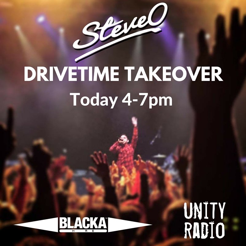 DJSTEVE0's tweet photo. #SteveOUpdate .. catch me today on @UNITYRADIOFM #DRIVETIMETAKEOVER https://t.co/fYKRFEenRm