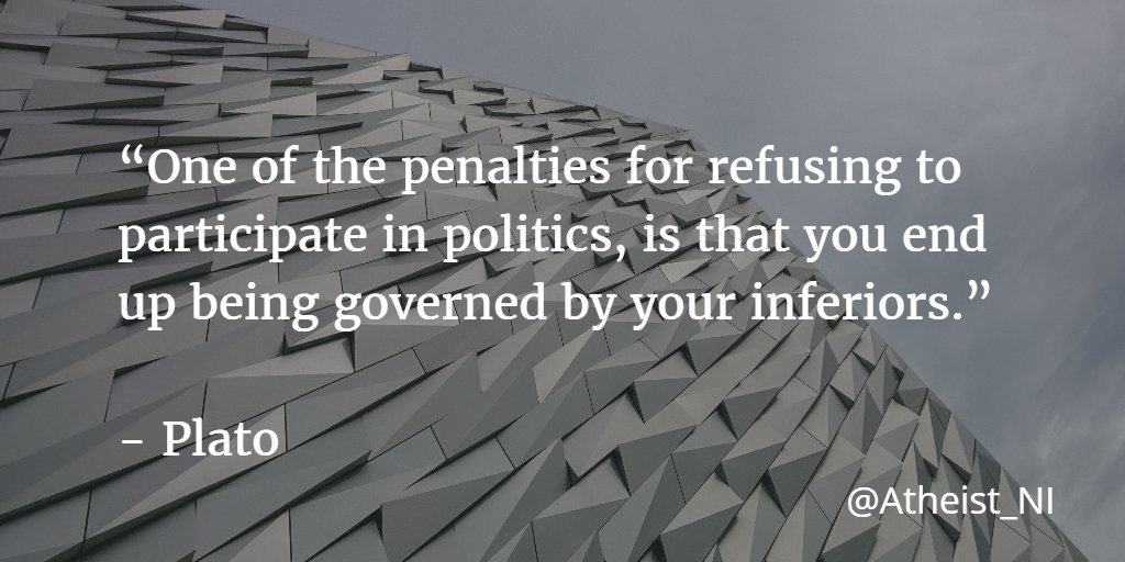 Atheist_NI's tweet photo. It is vital that secular voters make their votes count in the Assembly elections today. https://t.co/nAPtzSy4vi