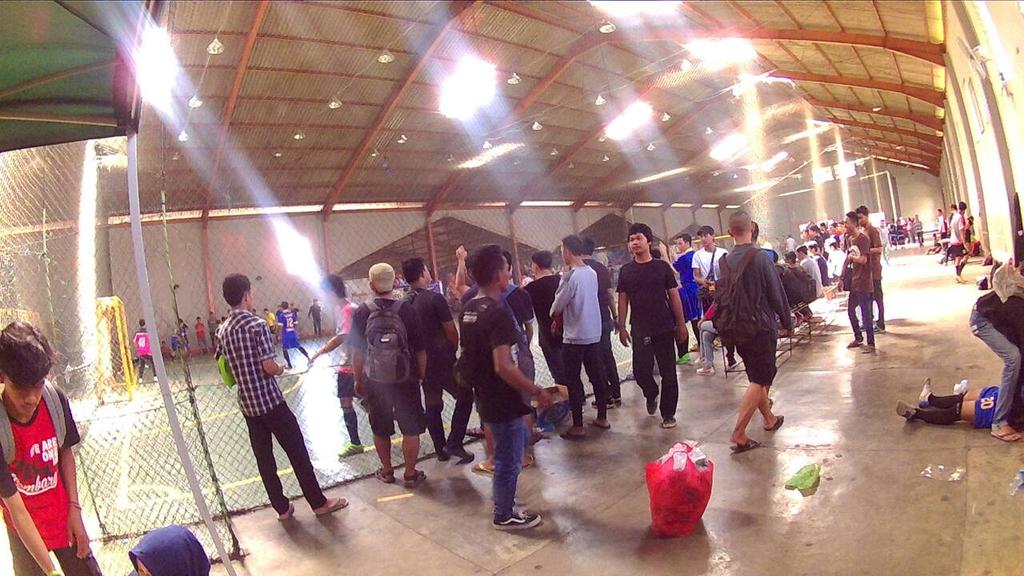 Suasana hari pertama pertandingan FORGAME SC FUTSAL CUP VII at Litha Indoor Soccer