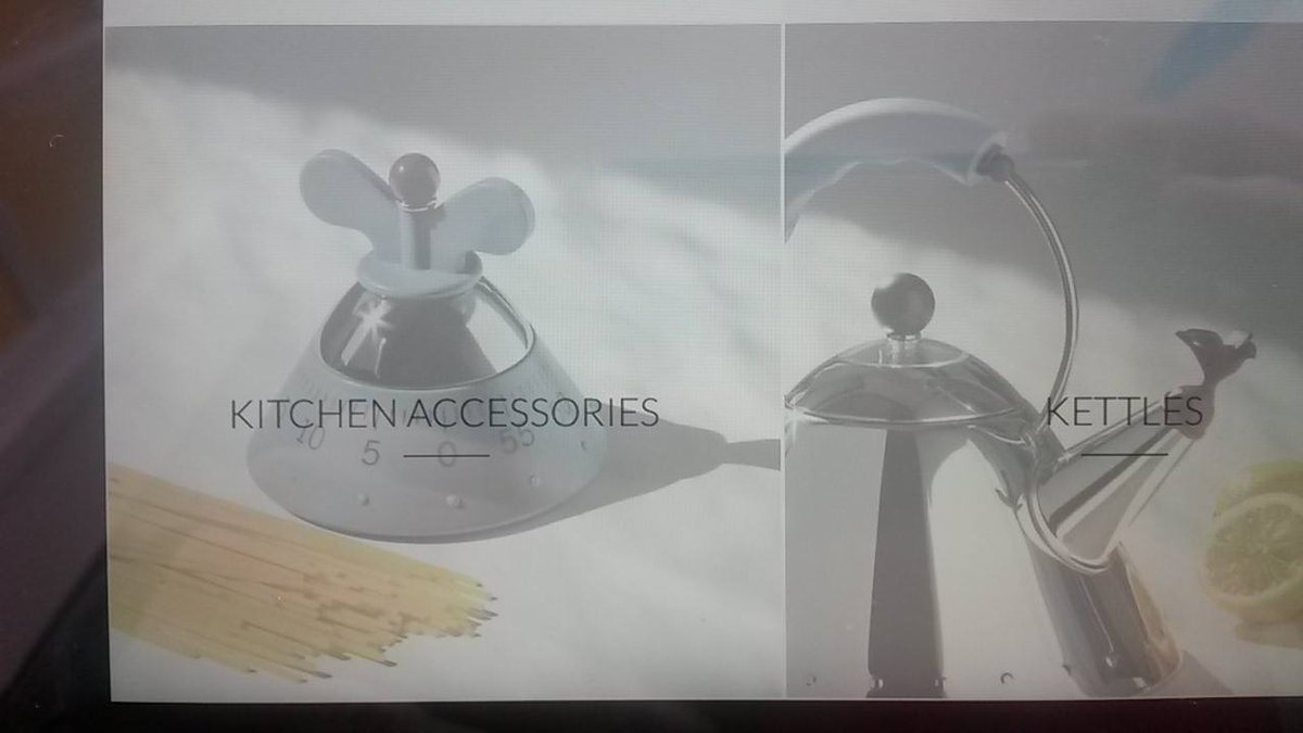 Alessi @ Emporio La Strada. Beautiful, iconic, witty, useful, funky, joyful!