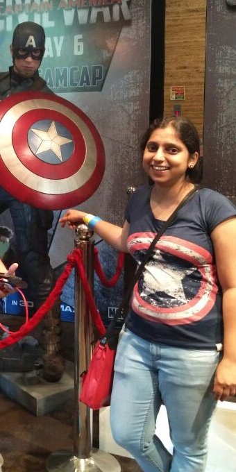 Marvel_India's tweet photo. .@Padhesri supports #TeamCap!
#MarvelMarathonDay https://t.co/uuZOyJEkkB