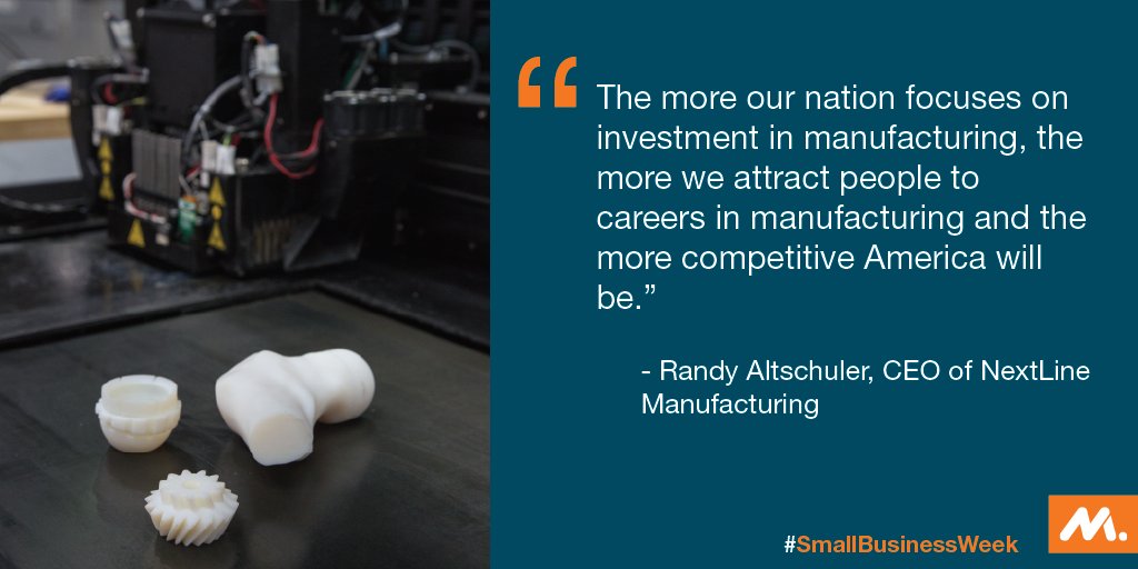 ShopFloorNAM's tweet photo. NextLine Manufacturing integrates modern #mfg with traditional #mfg. #DreamSmallBiz https://t.co/NVg49OYxNN https://t.co/V0vw9qrY6O