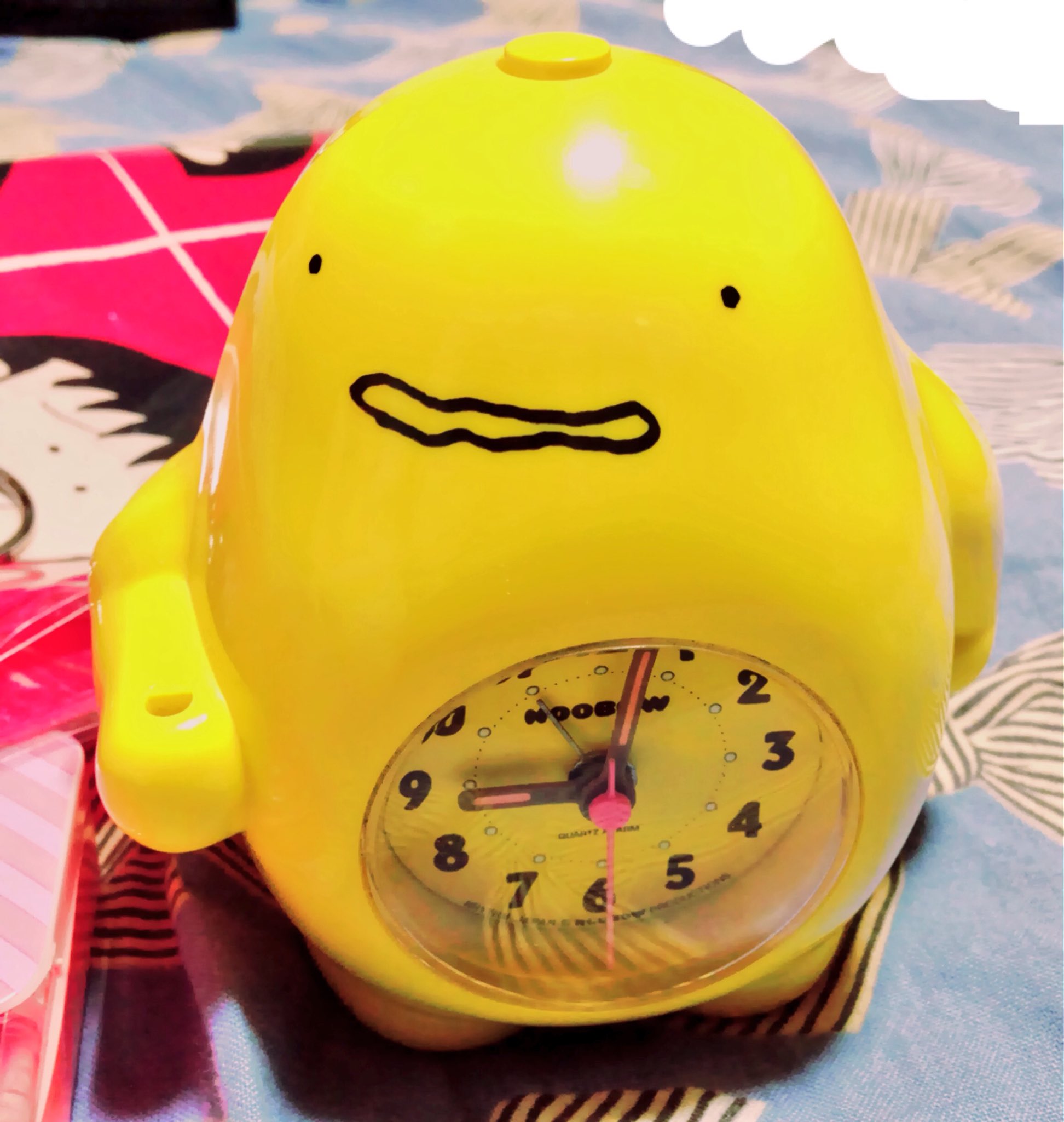 ぬーぼー 目覚まし時計 ヌーボー めざまし とけい 平成レトロ　時計 ぬーぼー 目覚まし時計 ヌーボー めざまし とけい 平成レトロ 時計