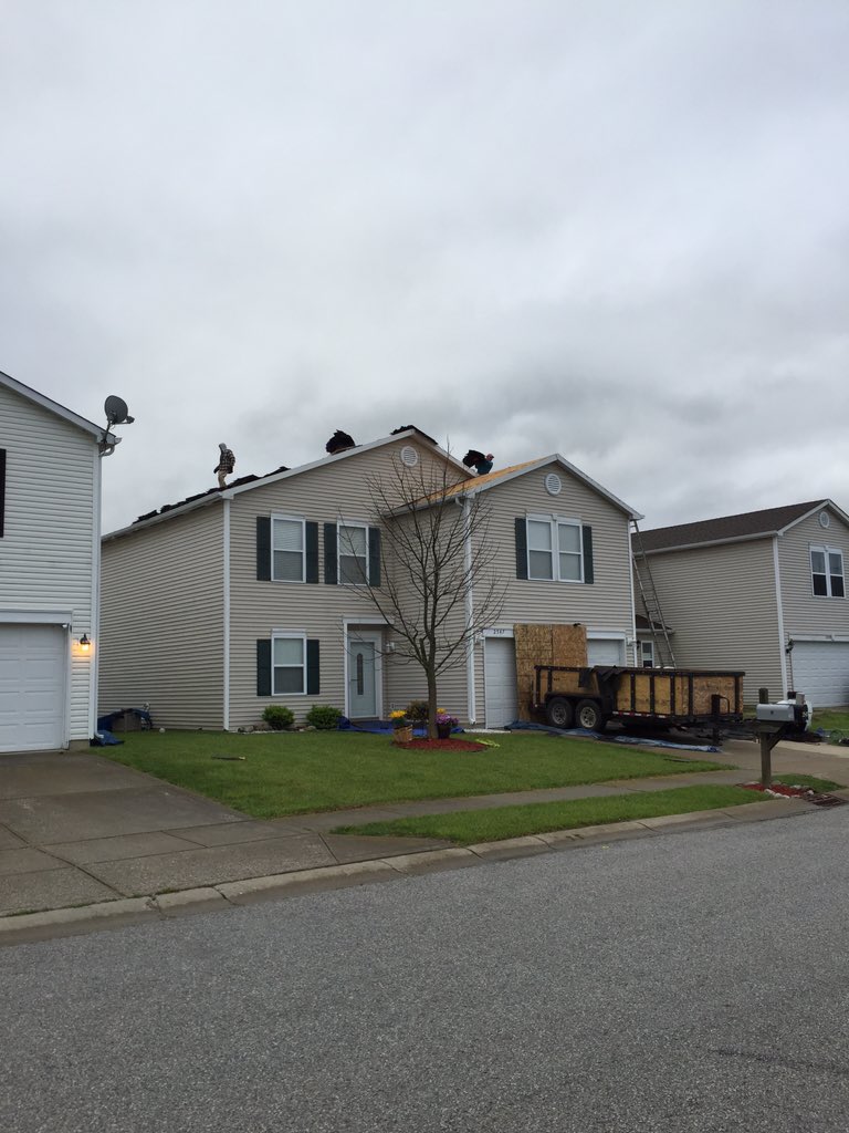 VIPIndy's tweet image. Roof going in Greenwood