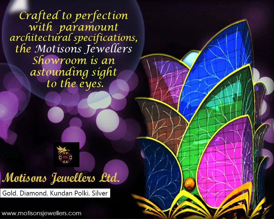 MotisonsJ's tweet photo. Crafted to perfection with paramount #architectural specifications, #MotisonsJewellers #LotusShowroom. #jaipur https://t.co/Bgs9cuwDTd