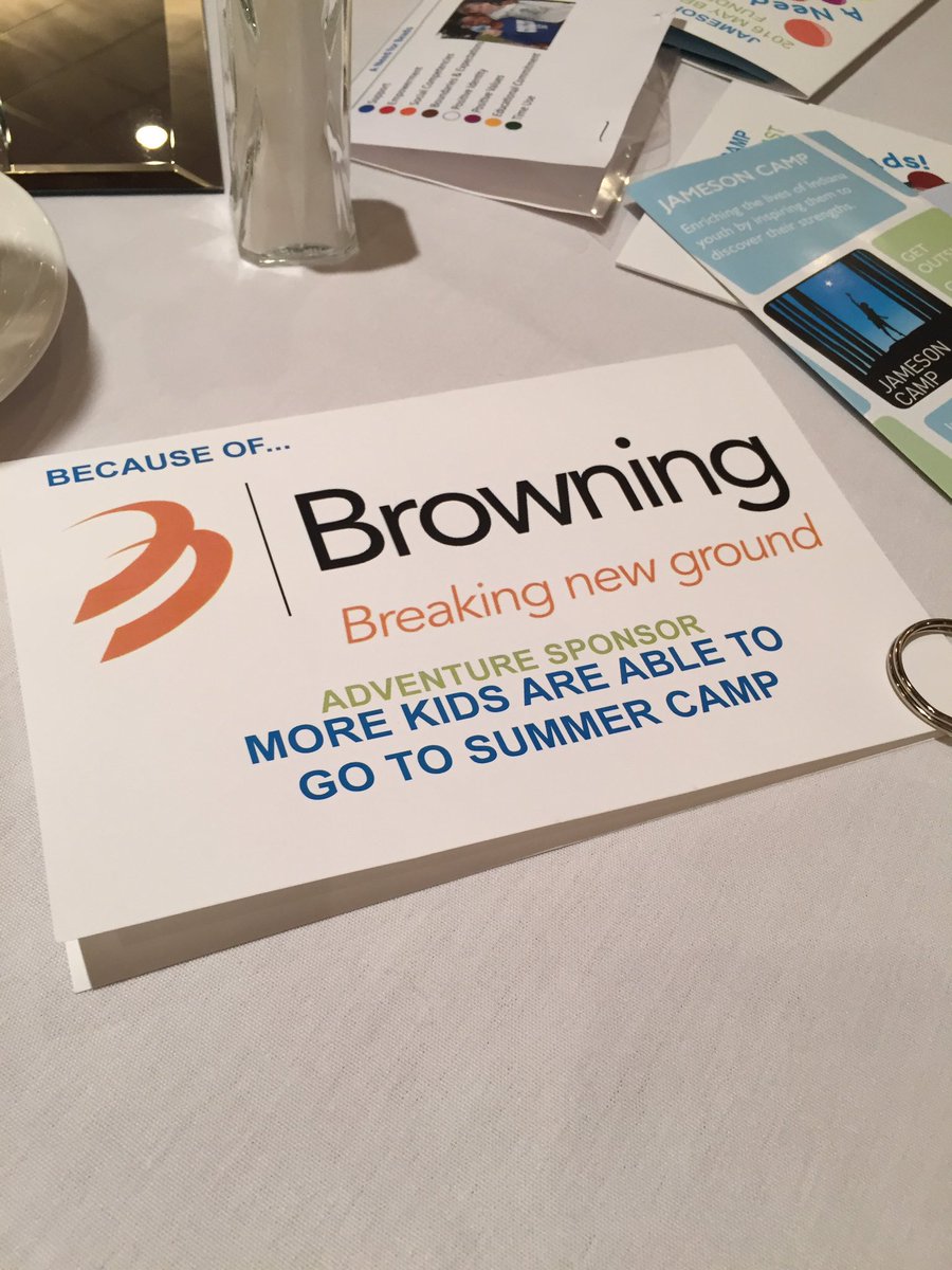 browning_rep's tweet photo. @jameson_camp we are proud to be an #AdventureSponsor #CharacterMatters #FutureLeaders #SummerCamp #maybreakfast https://t.co/tCEz8TFPCa