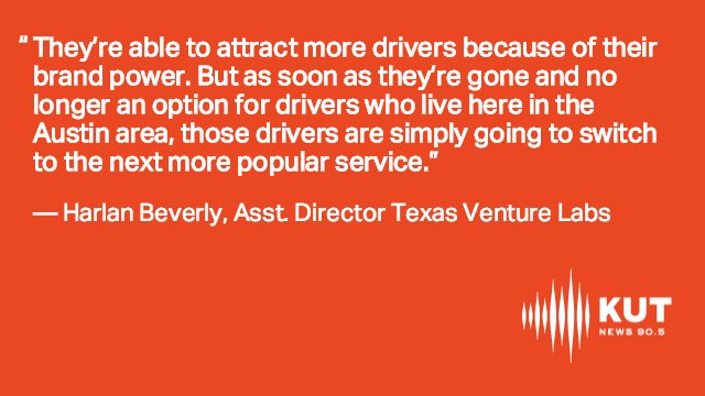 KUT's tweet photo. If Uber & Lyft leave Austin, who can pick up the slack? via @AKMcGlinchy & @austinmonitor https://t.co/GgDwZsVo4S https://t.co/gjwz7ykUPB