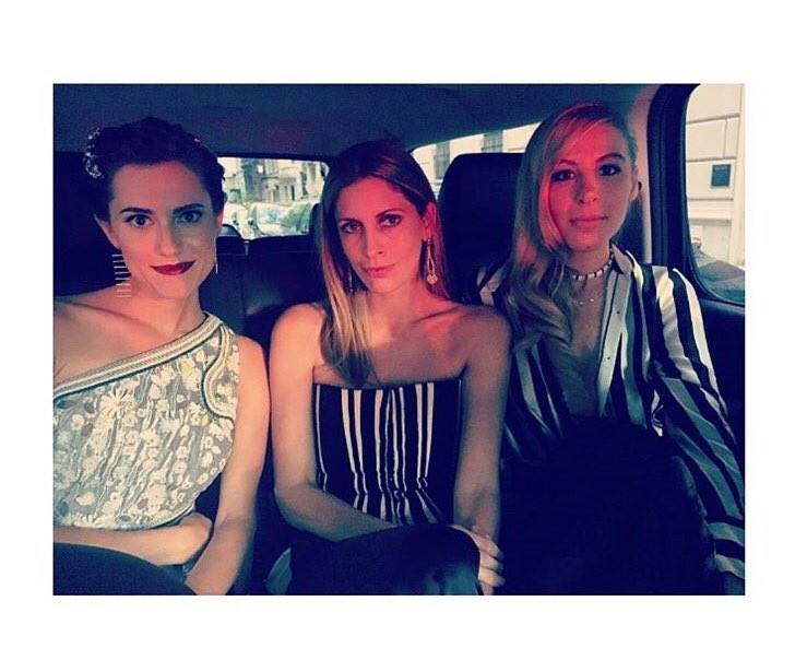 Stripe Squad was STRONG! #TBT to Monday's #MetGala where #LaLigne <a href="/LaLigneNYC/">La Ligne</a> ladies don #NYVintage!(Via <a href="/instagram/">Instagram</a>)