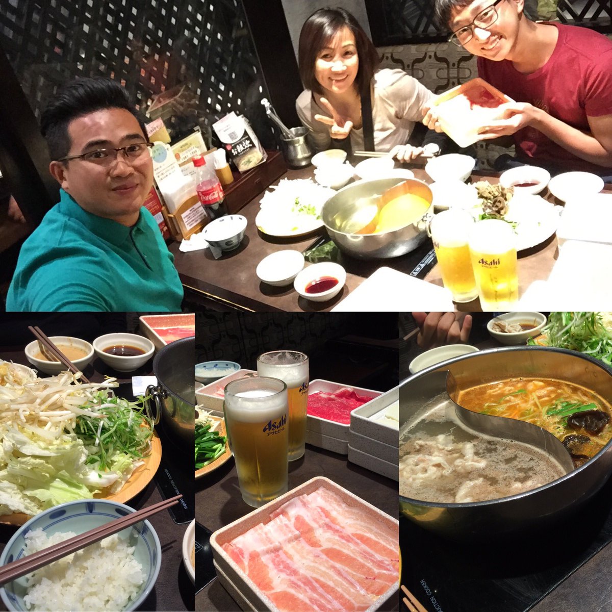 abesamismark's tweet photo. Day 2 dinner, Itadakimasu! ☺️😁👍🏼#Japan2016🇯🇵 https://t.co/je24Bel9WM