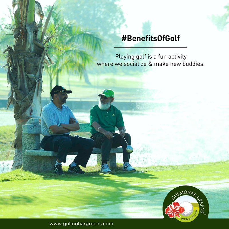 gulmohargreens's tweet photo. #BenefitsOfGolf
Golf gives you a chance to socialize and get to know new people. https://t.co/g4iZdRsu4i