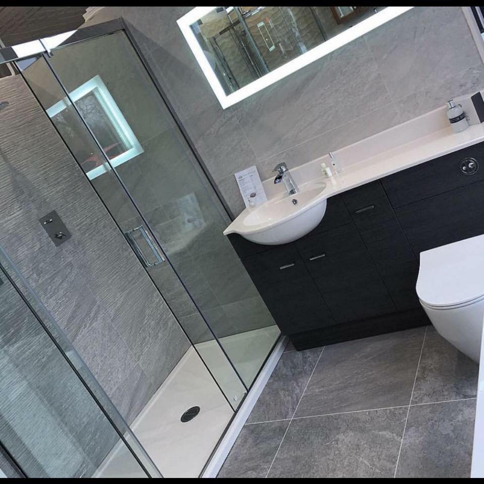 Fantasic new displays now at Bathroom World 2 #bathroomdisplays #bathroomdesign