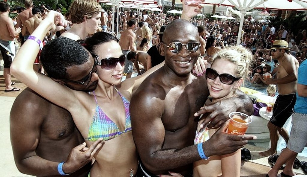 Glasses panties sweet interracial