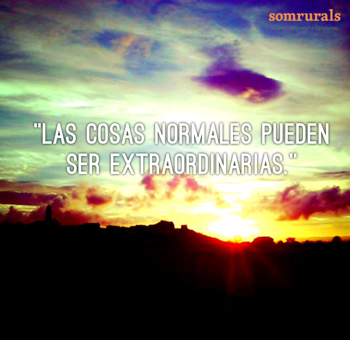 somrurals's tweet photo. Ens escapem de la ciutat? #somrurals #sunset #rural #paradise https://t.co/7n6mD7qACx