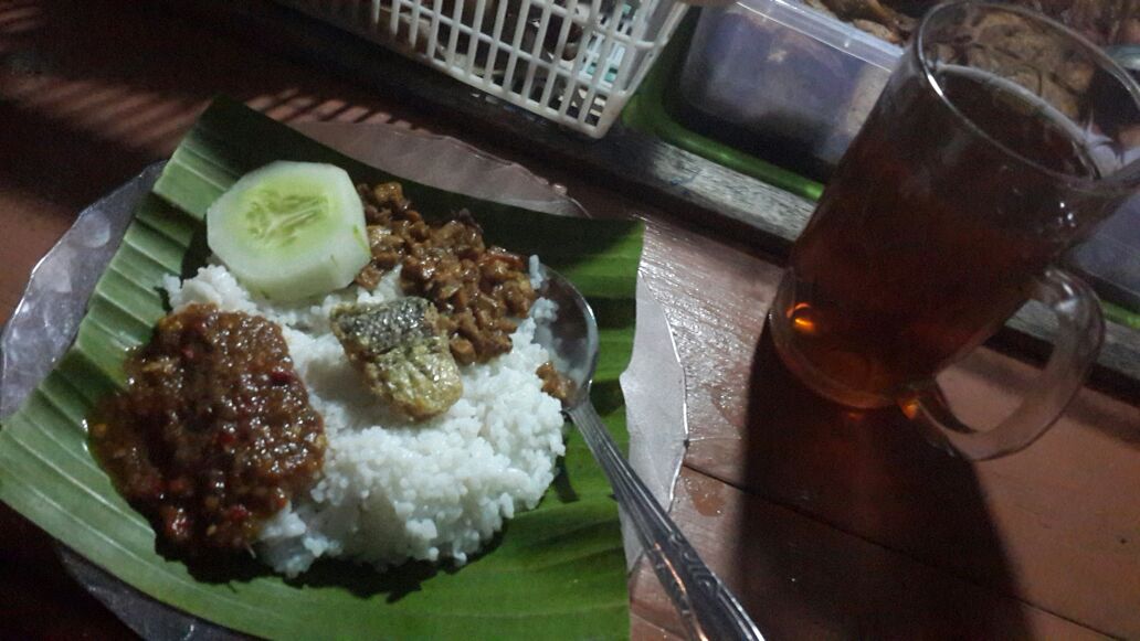 Nasi Bandeng angkringan send by YDØRBP