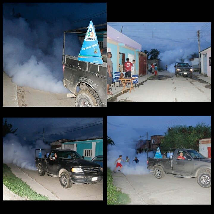 JuanContrerasSP's tweet photo. Anoche fueron #fumigadas las comunidades: Santa Eduvige, Naileth y Trapichito de #MiguelPeña. #GestiónCocchiola https://t.co/YBya7XbZgG