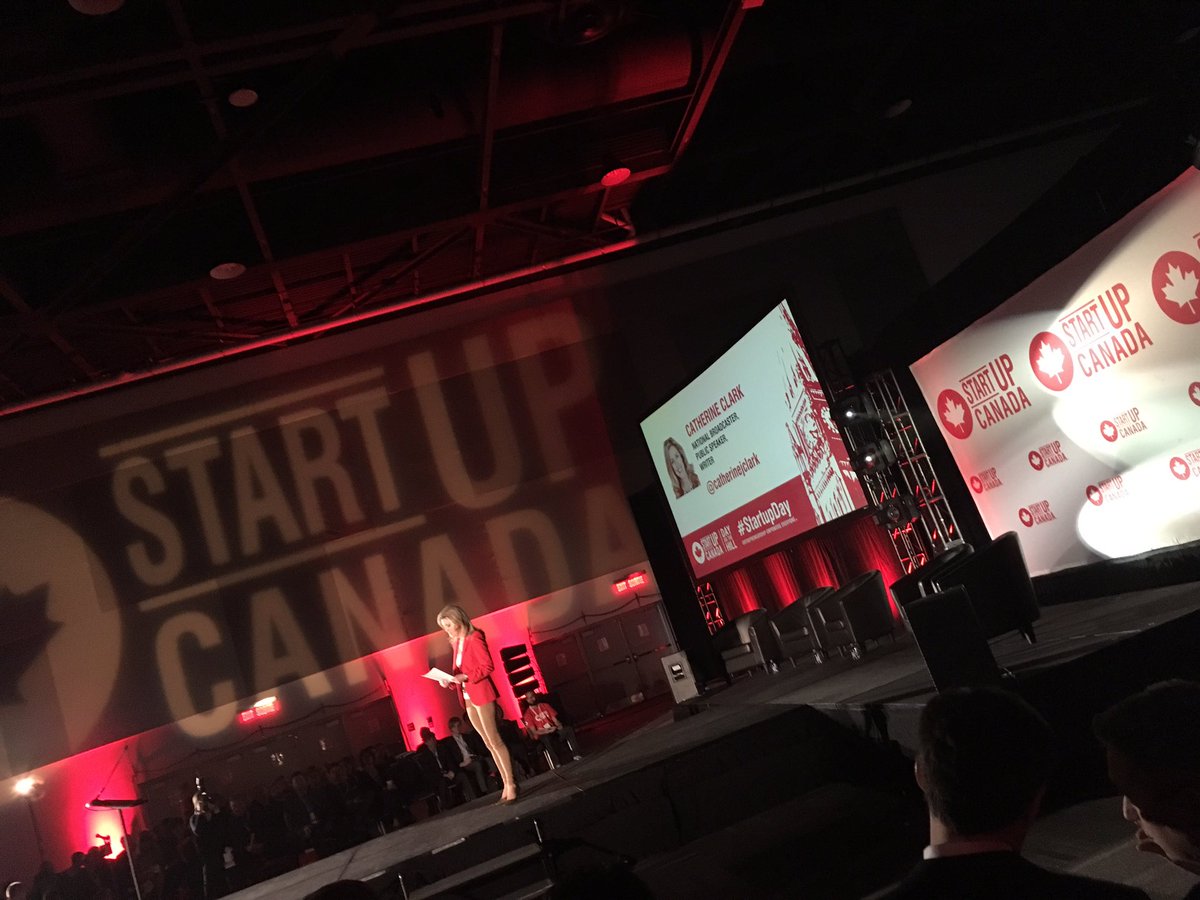 TAPSwearable's tweet photo. Opening ceremonies @StartUpCanada #StartUpDay https://t.co/Te2vNDdT08