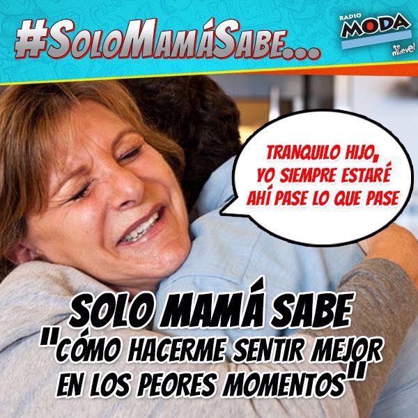 carlonchodemoda's tweet photo. Tema del día #SoloMamáSabe
ELLA y solo ELLA es nuestra incondicional para toda la vida @ModaFM @renzowinder https://t.co/twE52aEs9n