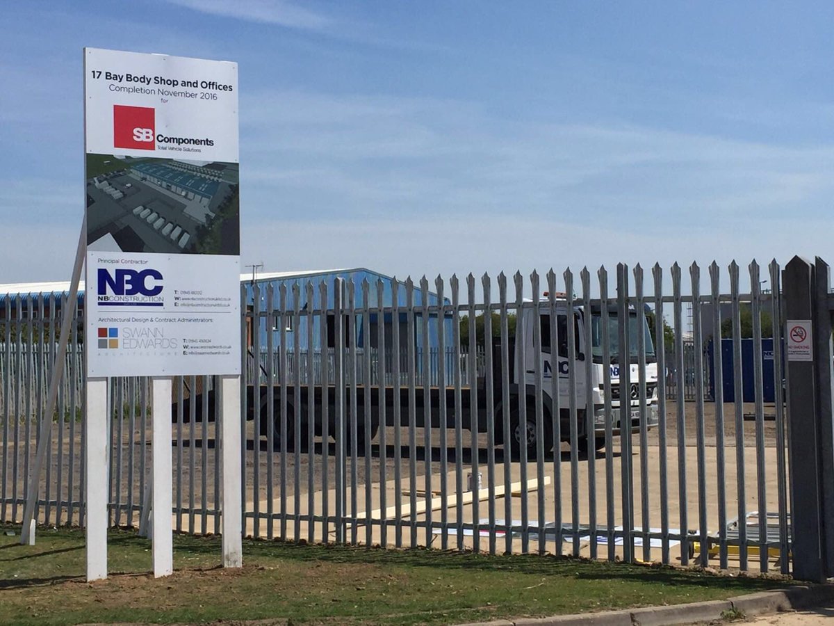 NB_Construction's tweet photo. job now starting on a new 17 bay workshop ... Coming soon - watch it being built on webcam! https://t.co/ipRmID2BuW