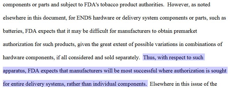 GregTHR's tweet photo. Want to sell or buy a battery, coil, tank, etc. as a standalone product? Yeah ... About that #ecigs #vaping https://t.co/dI3w7YQRuA