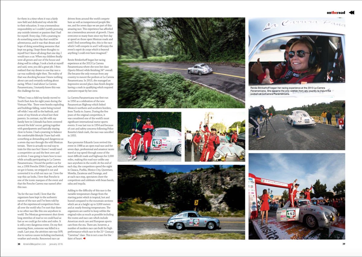 valkyrieracing's tweet photo. "REWIND" looks back at Renée's winning adventures at @Panamericana10 ! Special thanks to David Rose for the article. https://t.co/zH9xtZDsoq