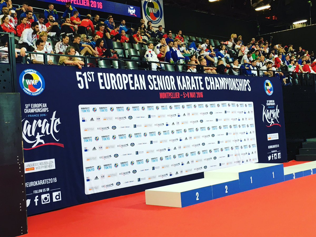 EV3NTofficiel's tweet photo. J1 ! #EuroKarate2016 #roadtomtp #kata @ffkarate @wkf_tweet https://t.co/3BBoNmlqqv
