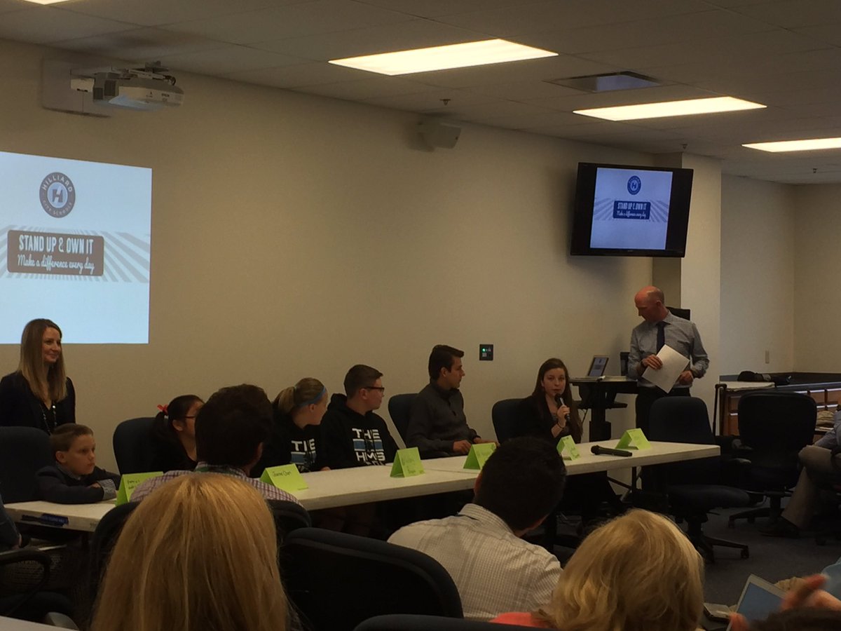 Students talking to admin about culture and growth mindset- "culture can make or break a life."