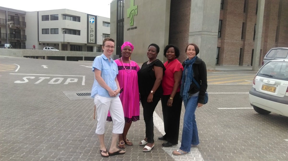 IMANAMIDWIVES's tweet photo. We managed to visit all the maternity units in windhoek &amp; delivered invitation for  main celebration.  #IDM2016 https://t.co/r2vu2xhlFh