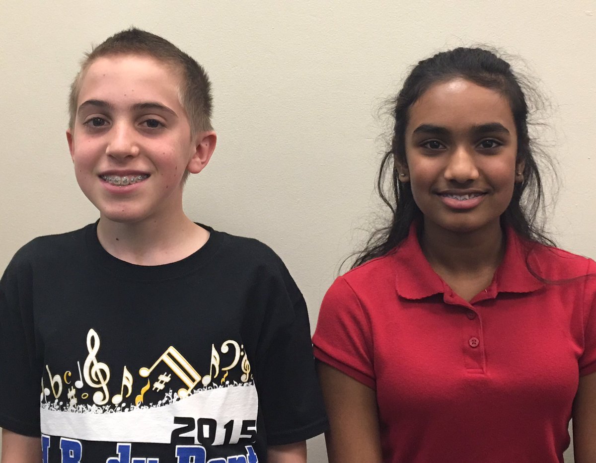 Congratulations to HB's Daniel and Amrutha on their 2016 national PTA reflections awards!