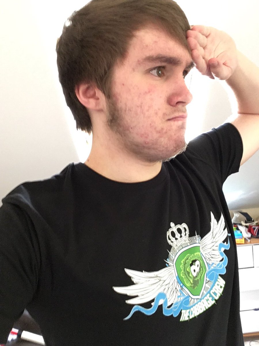 VM_Infergaron's tweet photo. @unitlostgaming tad late but here's my glorious #cabbagecrew t-shirt. Ready for a FULL-TRADE day good sir! https://t.co/04R43aEJXC