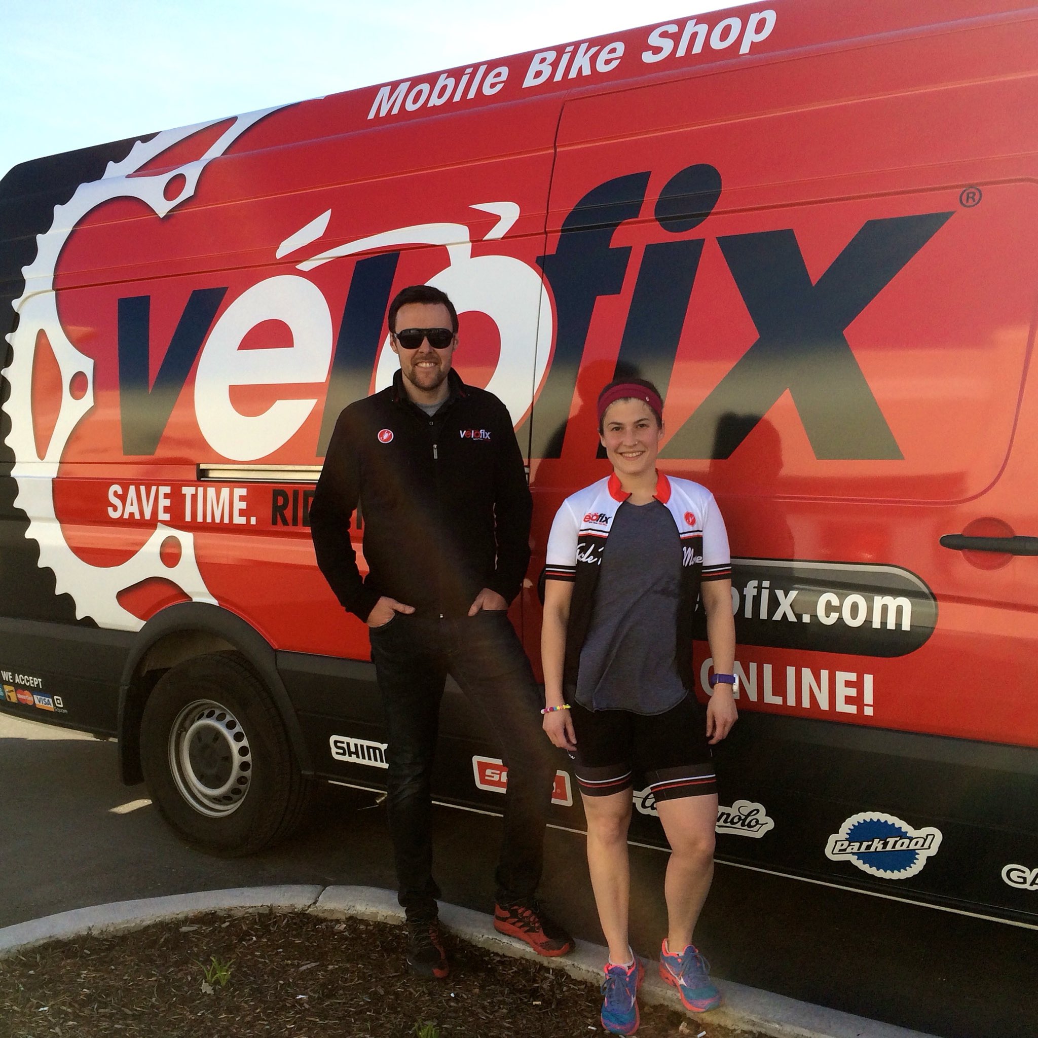 Rachel Laxer on X Ready to ride thanks to VelofixWRGuelph Excited to be part of the team. savetimeridemore https t 0h2yqFJgsg X