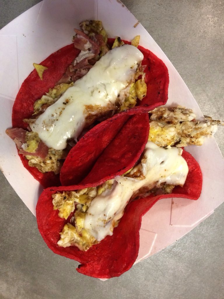 Celebrate #CincoDeMayo with a breakfast taco from <a href="/el_rojos/">ElRojos</a>