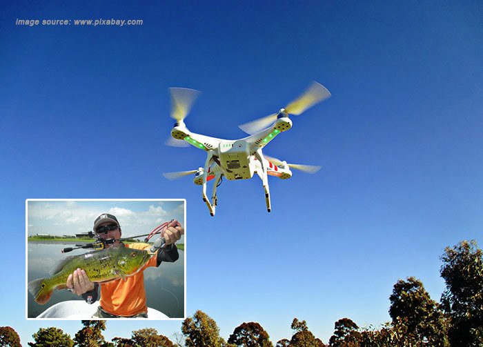 QuadcopterArena's tweet photo. Drone Fishing - Learn How To Catch Fish With Your Drone ► https://t.co/PqYwDYiJNK https://t.co/gD1cx90gQW
