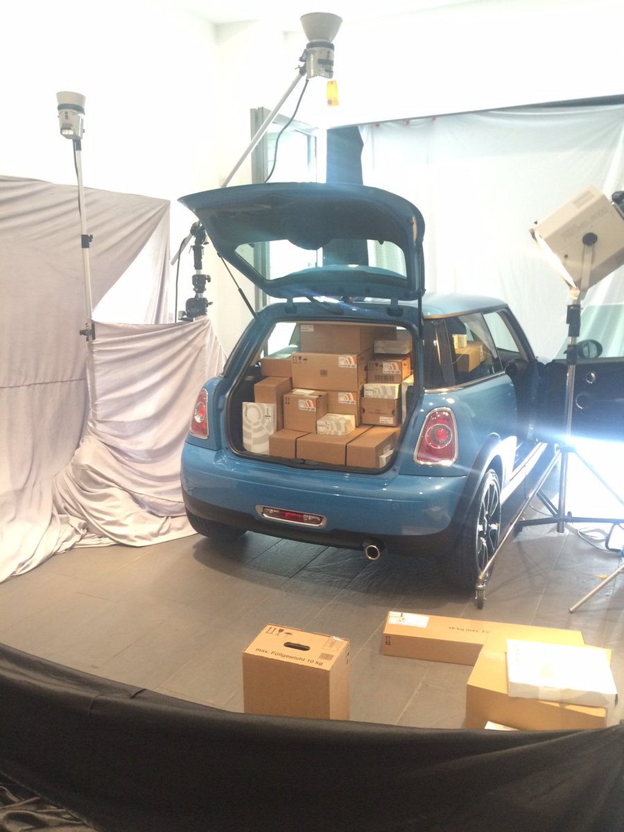 Marshall_MINI's tweet photo. Lights, camera, action @RidgewayMINI in Hook today as we're helping out MINI UK with their next ad campaign. https://t.co/ygZICkh27H