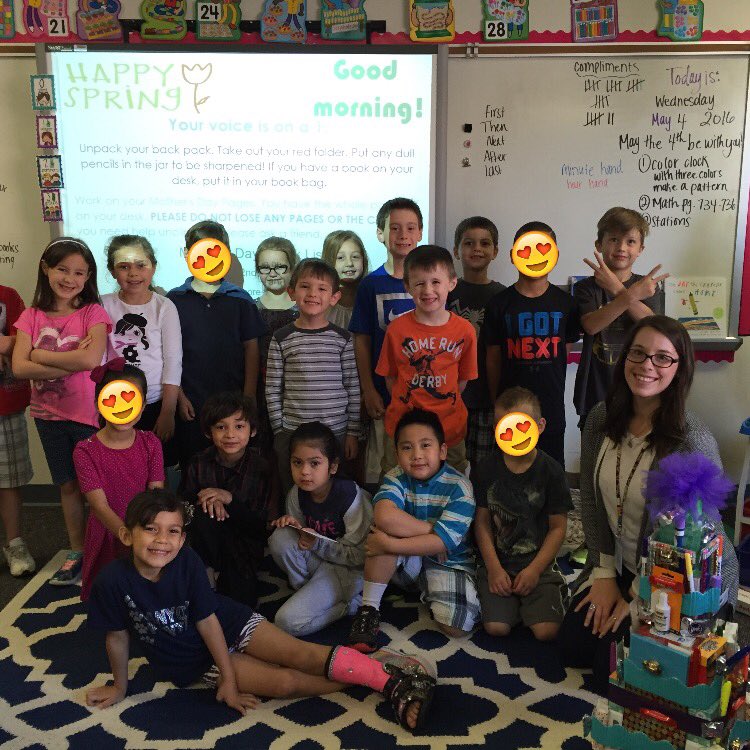 MrsMayerCPES's tweet photo. How incredibly lucky I am to have such a thoughtful group of kiddos! #CPESlearningfun @TISDCPES @TomballISD https://t.co/bfl5QUW3kr