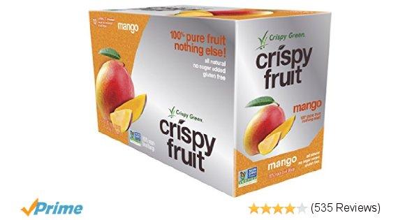 FrugalDealsDel's tweet photo. Crispy Green Freeze-Dried Fruits, Mango (12 Ct) ONLY: $11.08 (reg. $15) after $3 off &amp; S&amp;S https://t.co/rBoJoGDDkj https://t.co/L6CHlETaW3